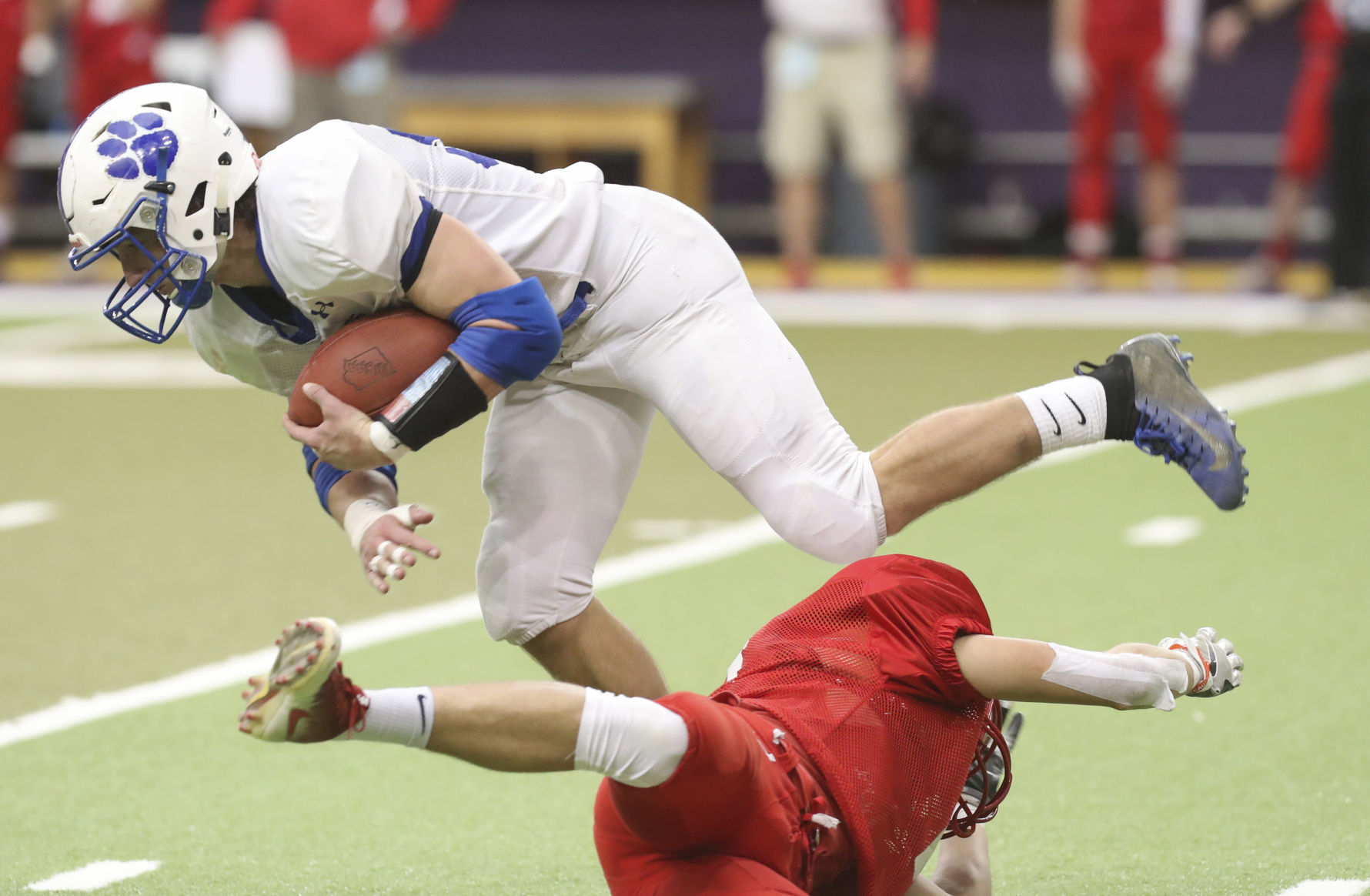 Woodbury Central vs. West Hancock state football semifinal
